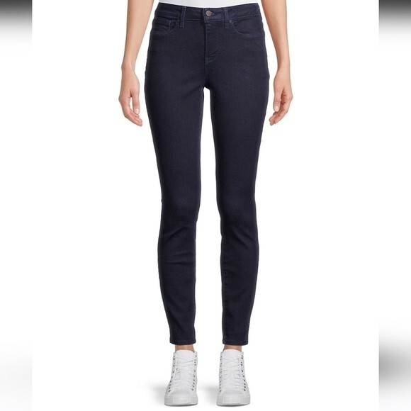 NYDJ Ami Mid-rise Skinny Dark Denim Size 12 - Picture 1 of 15
